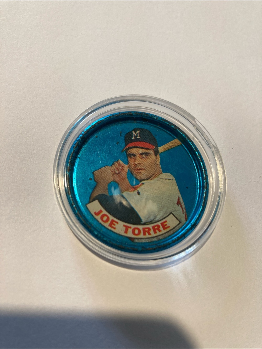 Joe Torre Milwaukee Braves vintage coin